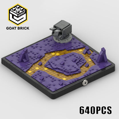 Goat Bricks Star Movie Lola Sayu Citadel Diorama (The Clone Wars) Building Blocks Model
