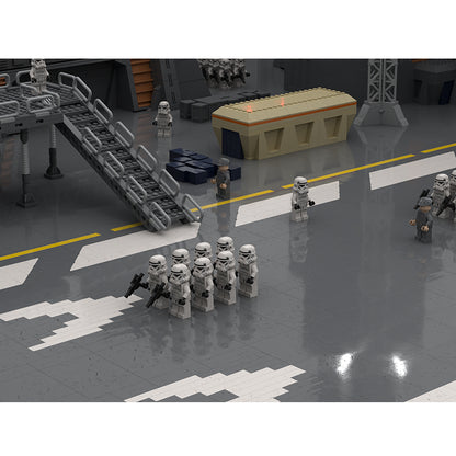 Goat Bricks SW - Research Station 9 Building Blocks Model