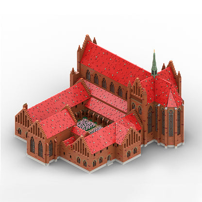 Goat Bricks Kloster St. Pius - North German Monastery Building Blocks Model