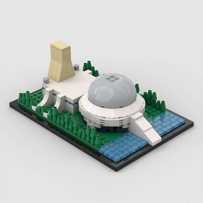 Goat Bricks Steel Jeeg - Build Base Building Blocks Model