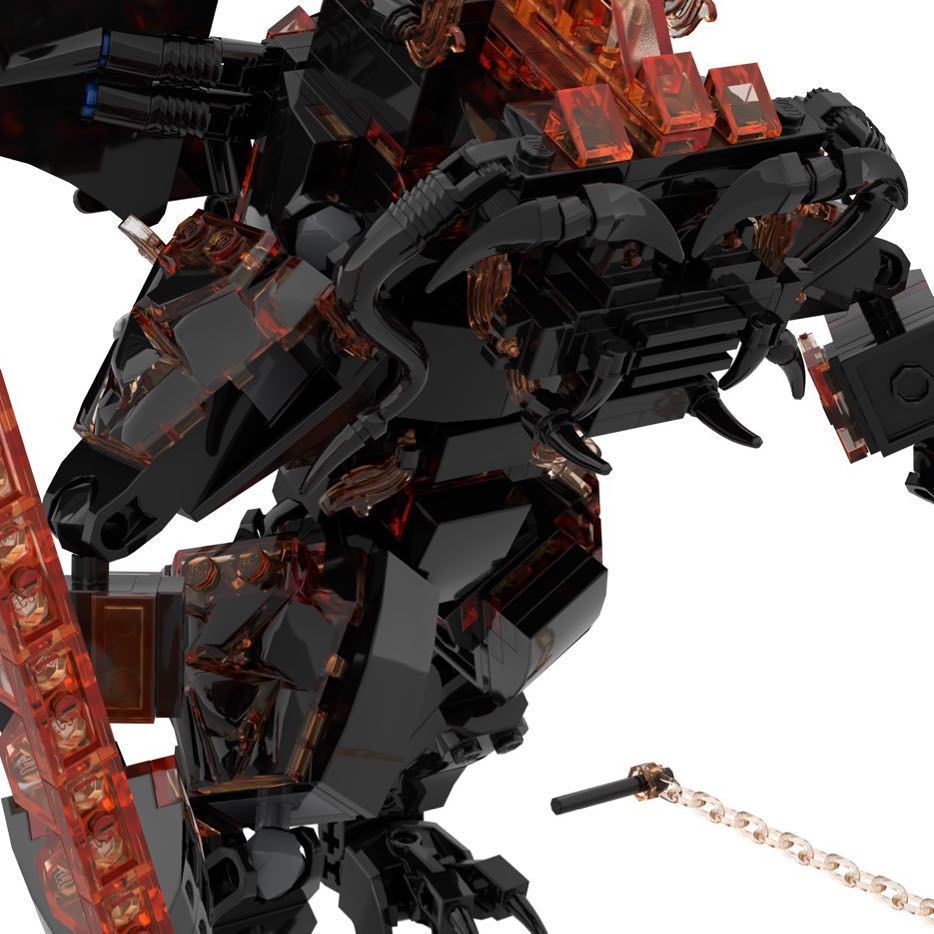 Goat Bricks Khazad-Dum Bridge Building Blocks Model