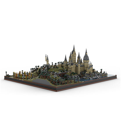 Goat Bricks Harry Potter Hogwarts Castle Epic Detailed Build Building Blocks Model