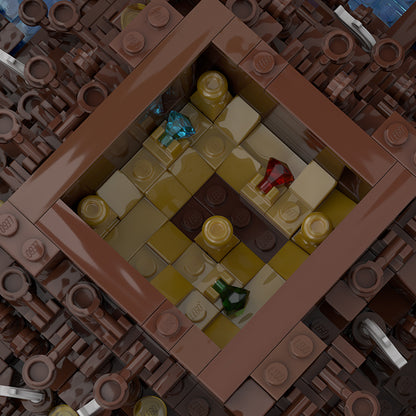 Goat Bricks Pirates of the Caribbean - Shipwreck Cove Building Blocks Model