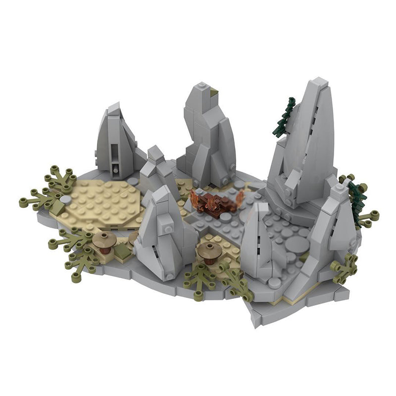 Goat Bricks The Ring goes south Building Blocks Model