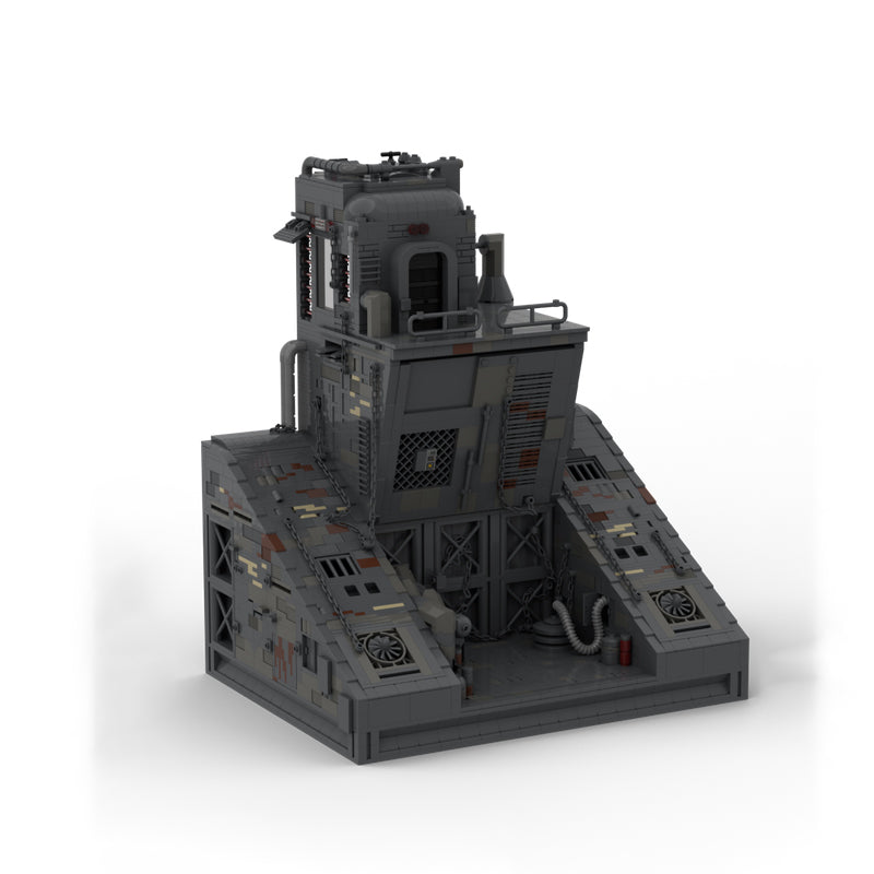 Goat Bricks Star Movie SW - Coruscant Lower Levels Building Blocks Model