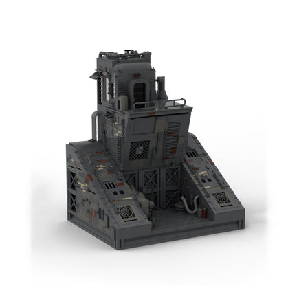 Goat Bricks Star Movie SW - Coruscant Lower Levels Building Blocks Model