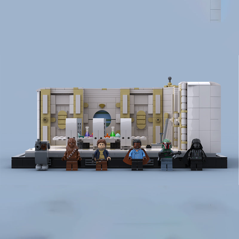 Goat Bricks Star Movie Betrayal in The Clouds Building Blocks Model