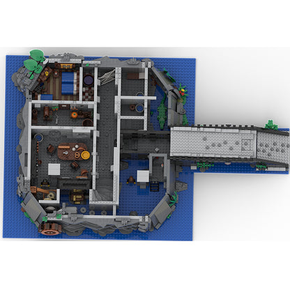 Goat Bricks Wolfpack Castle Building Blocks Model