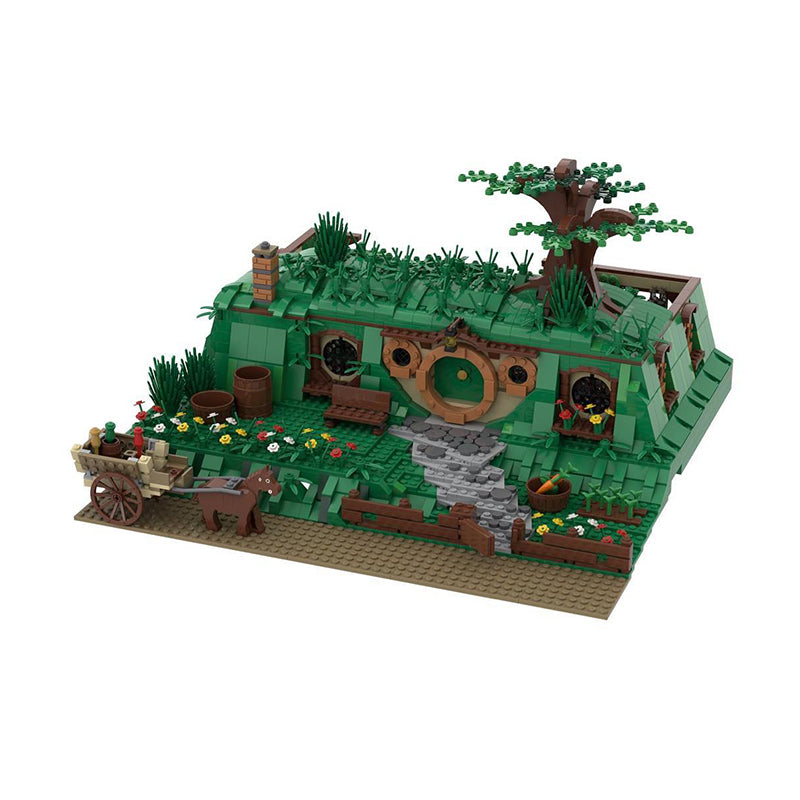 Goat Bricks Bag End Building Blocks Model
