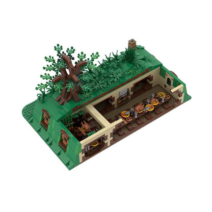 Goat Bricks Bag End Building Blocks Model