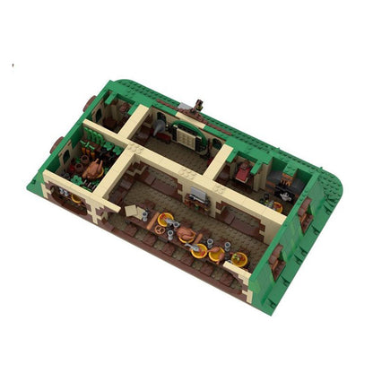 Goat Bricks Bag End Building Blocks Model