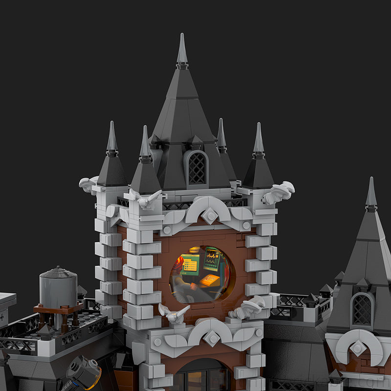 Goat Bricks Arkham Asylum - Expansion (Tower) Building Blocks Model