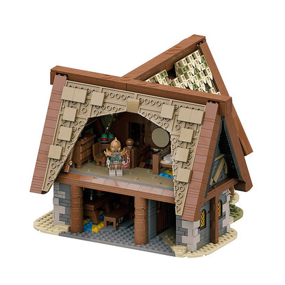 Goat Bricks Skyrim Whiterun Breezehome house Building Blocks Model