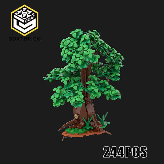Goat Bricks The Shire [GWP] - Lush Tree Building Blocks Model