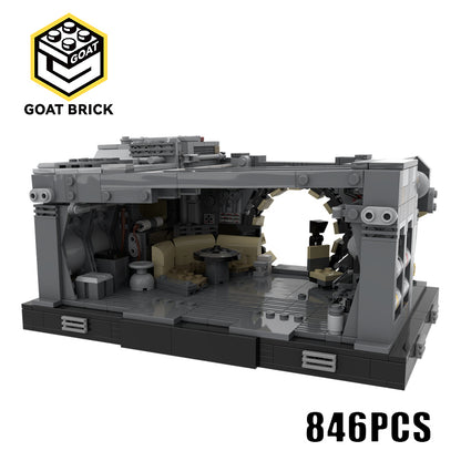 Goat Bricks Star Movie Legacy Lounge Building Blocks Model