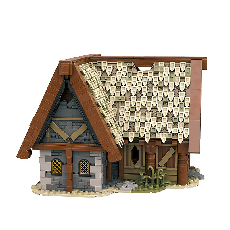 Goat Bricks Skyrim Whiterun Breezehome house Building Blocks Model