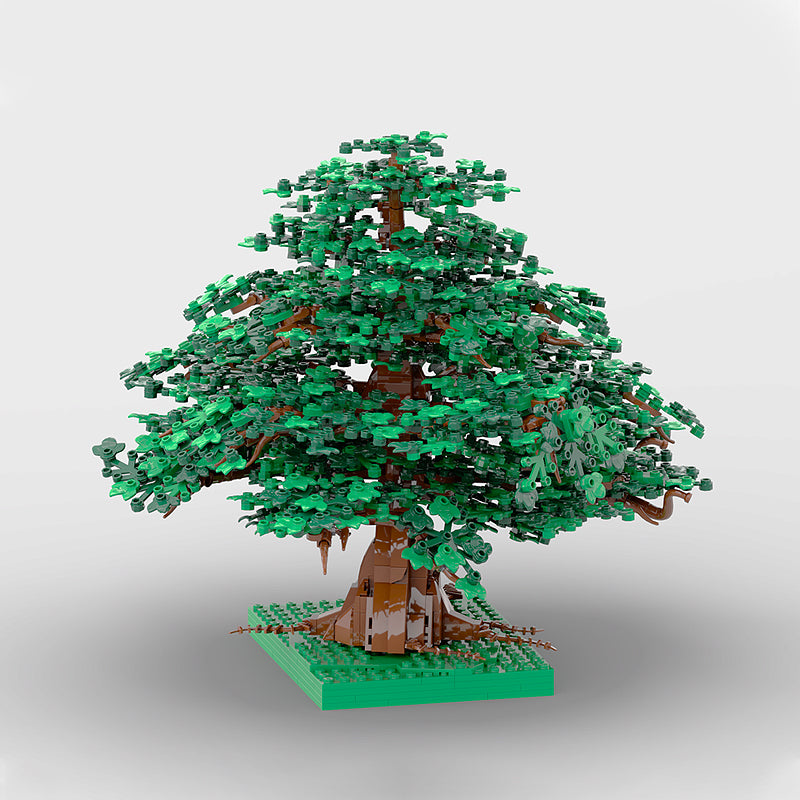 Goat Bricks Groß alte Eiche (Big old Oak) Building Blocks Model