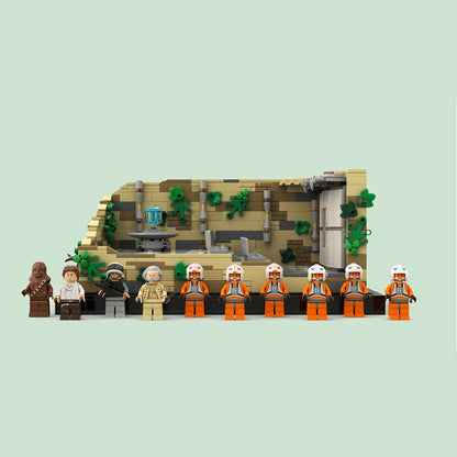 Goat Bricks Star Movie Rebel Briefing Room Building Blocks Model