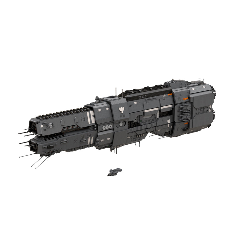 Goat Bricks Artemis-class Battlecruiser - UNSC Artemis Agrotera Building Blocks Model