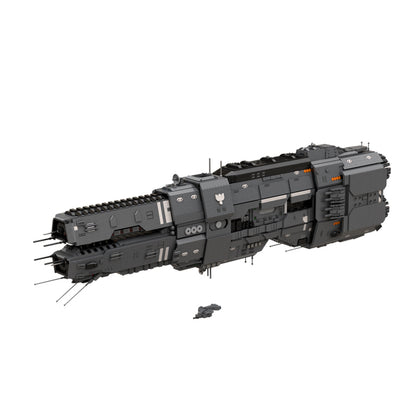 Goat Bricks Artemis-class Battlecruiser - UNSC Artemis Agrotera Building Blocks Model