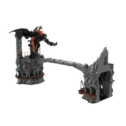 Goat Bricks Khazad-Dum Bridge Building Blocks Model