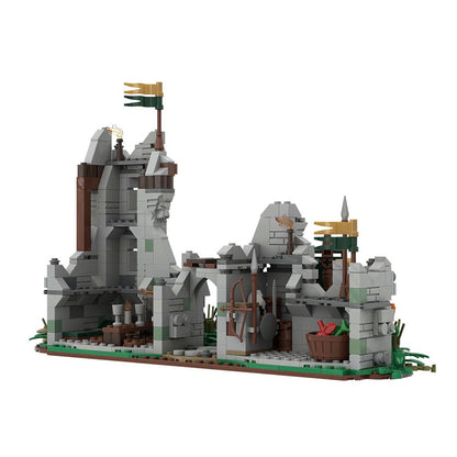 Goat Bricks Eomer's Hide Camp Building Blocks Model