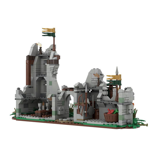 Goat Bricks Eomer's Hide Camp Building Blocks Model