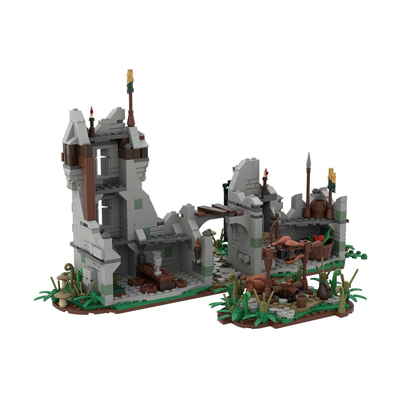 Goat Bricks Eomer's Hide Camp Building Blocks Model