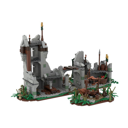 Goat Bricks Eomer's Hide Camp Building Blocks Model