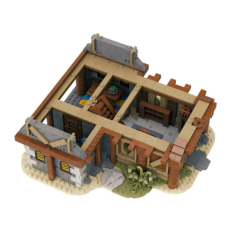 Goat Bricks Skyrim Whiterun Breezehome house Building Blocks Model