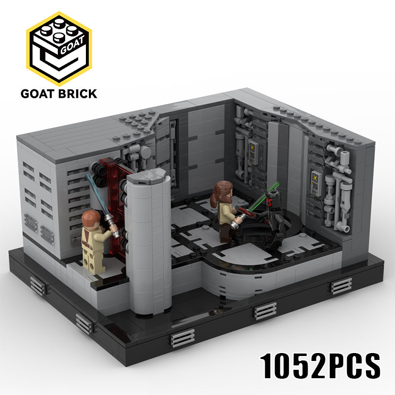 Goat Bricks Star Movie Duel of the Fates - Diorama Building Blocks Model