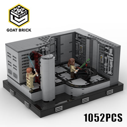 Goat Bricks Star Movie Duel of the Fates - Diorama Building Blocks Model