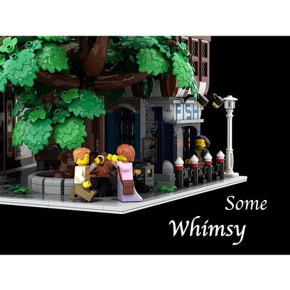 Goat Bricks Oak Corner (Modular) Building Blocks Model