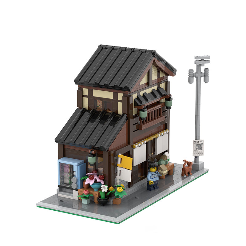 Goat Bricks Japanese Modular Collection I Building Blocks Model