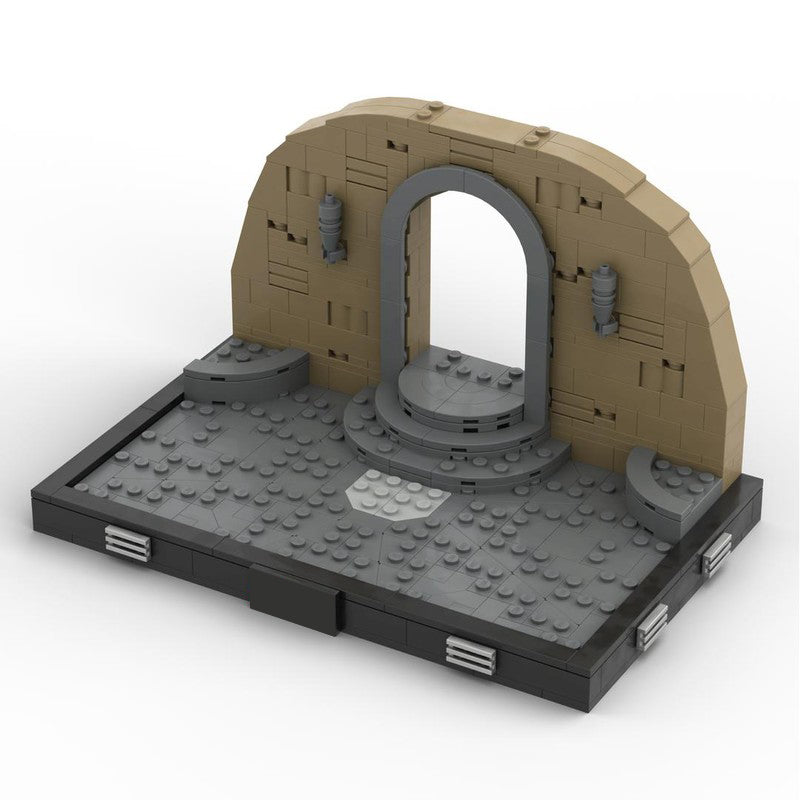 Goat Bricks Star Movie Commander Fox and The Coruscant Guard Diorama Building Blocks Model