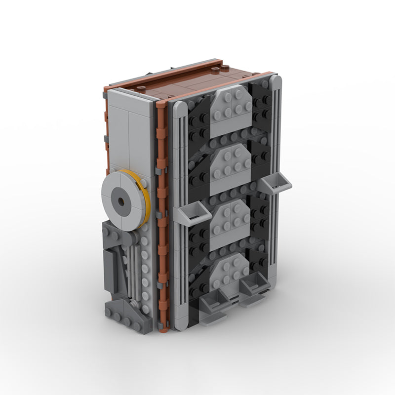 Goat Bricks Star Movie Episode III - Mustafar Battle Building Blocks Model