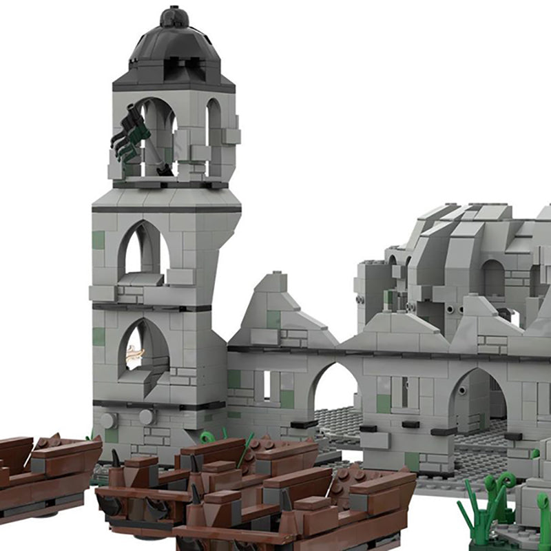 Goat Bricks The Fall of Osgiliath Building Blocks Model