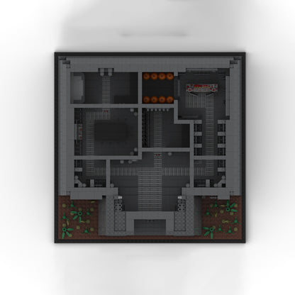 Goat Bricks Star Movie SW - Imperial Bunker on Endor Building Blocks Model