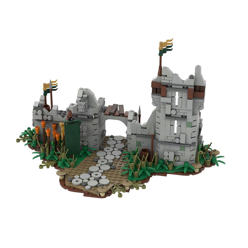 Goat Bricks Eomer's Hide Camp Building Blocks Model