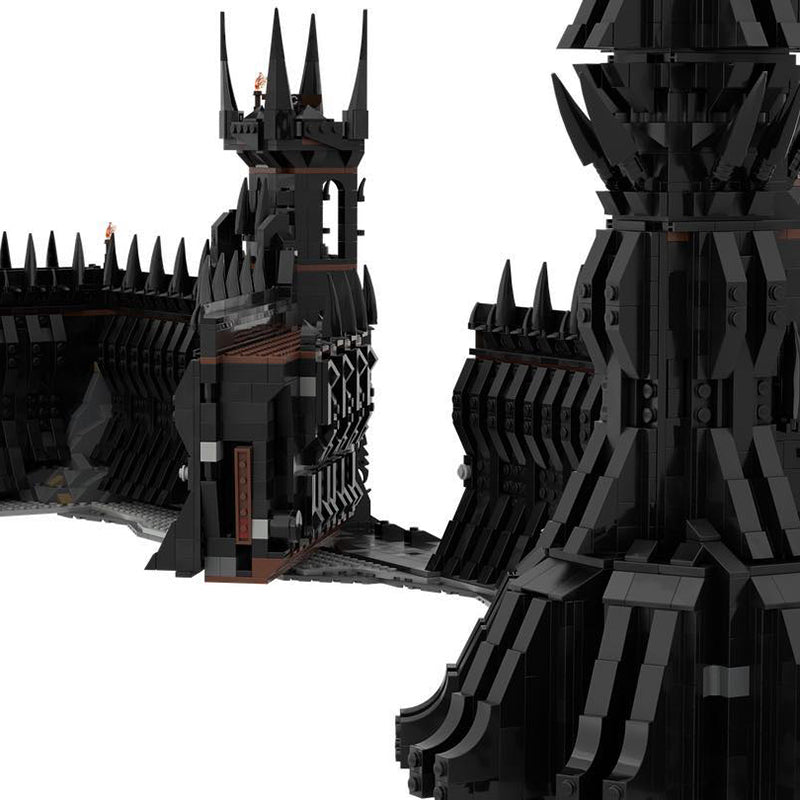 Goat Bricks UCS The Black Gate of Mordor Building Blocks Model
