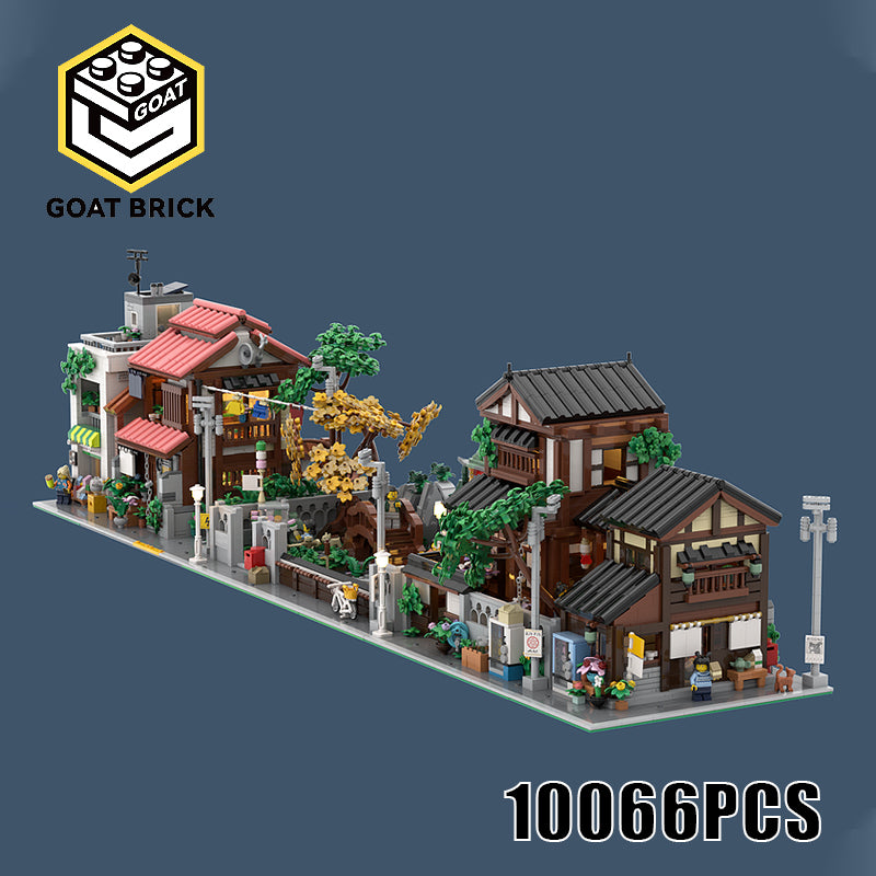 Goat Bricks Japanese Modular Collection I Building Blocks Model