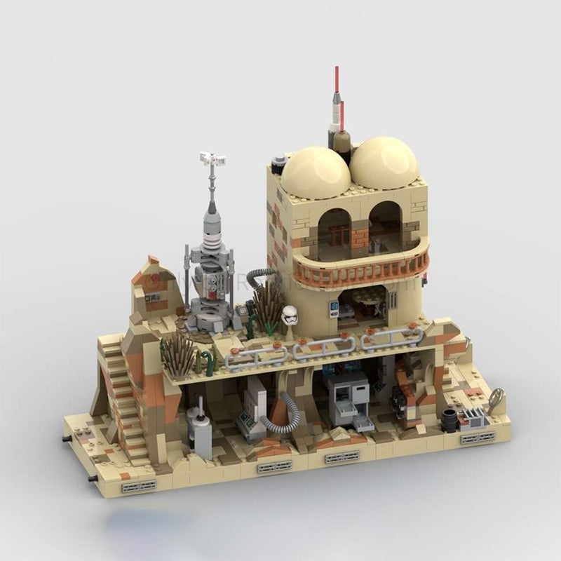 Goat Bricks Star Movie Rebel Hideout Building Blocks Model