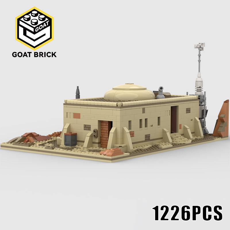 Goat Bricks Star Movie Tatooine - Ben's Hut Building Blocks Model