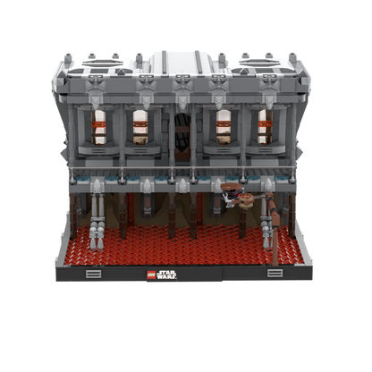 Goat Bricks Star Movie Separatist War Room on Mustafar Building Blocks Model