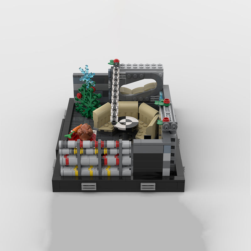 Goat Bricks Star Movie Falcon Holiday Diorama Building Blocks Model