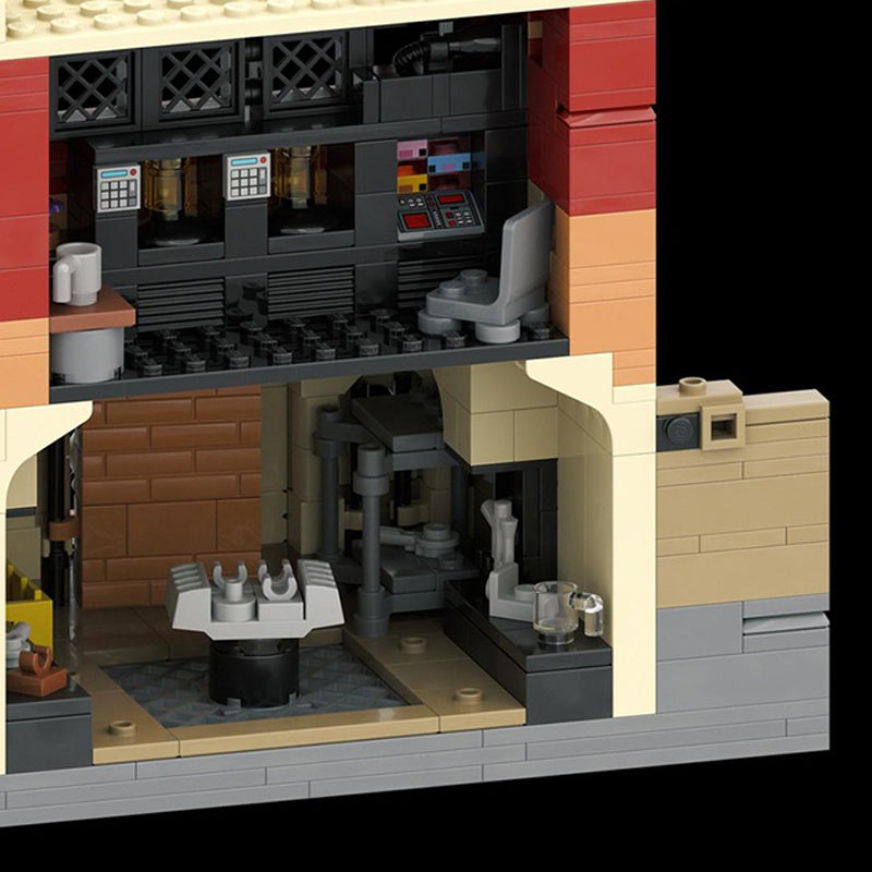 Goat Bricks Star Movie Andor - Streets of Ferrix - Workshop Building Blocks Model