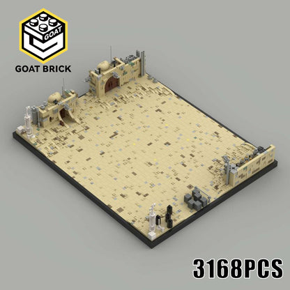 Goat Bricks Star Movie Tatooine Inquisitor Diorama MOC Building Blocks Model