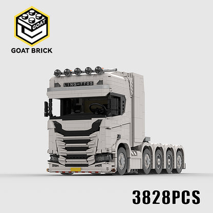 Goat Bricks SCANIA770s 10x4 tractor Building Blocks Model