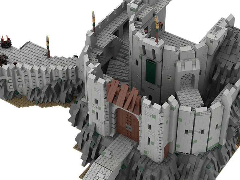 Goat Bricks UCS Helm's Deep Building Blocks Model