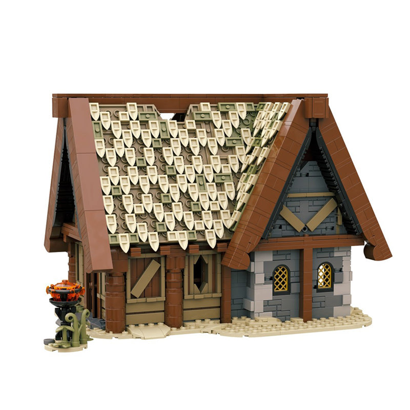 Goat Bricks Skyrim Whiterun Breezehome house Building Blocks Model